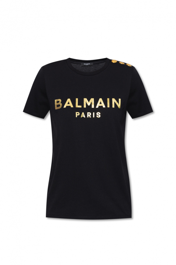 Balmain paris t shirt hot sale football